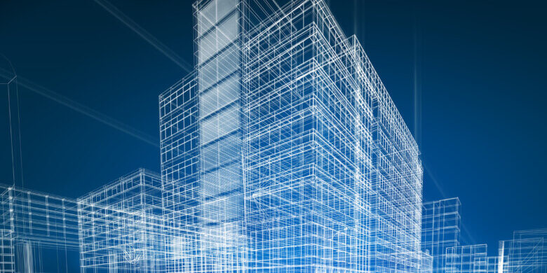 wireframe buildings wireframe buildings