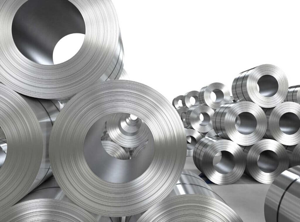 Rolls of Cold-Formed Steel.
