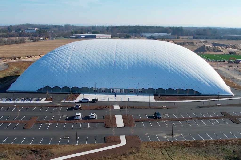 Exterior view of Dayhill Dome